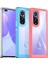 Honor 50/huawei Nova 9 Tpu+Akrilik Hibrit Aşınmaya Dayanıklı Kılıf Bağımsız Düğmeler Kir Önleyici Telefon Kabuğu-Şeffaf (Yurt Dışından) 5