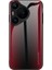 Huawei Pura 70 Pro/70 Pro+Kılıf Karbon Fiber Dokulu Temperli Cam+Tpu Telefon Kılıfı-Kırmızı (Yurt Dışından) 1