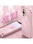 Xınlı Düşmeye Karşı Telefon Kılıfı Huawei Nova 11/nova 12S 4g/nova 12 Lite 4g, Elektrokaplamalı Hassas Lens Kesik Tpu Kapak-Pembe (Yurt Dışından) 4