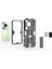 Huawei Pura 70 Ultra Kılıf Pc+Tpu Kickstand Düşmeye Karşı Telefon Kılıfı-Gri (Yurt Dışından) 2