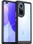 Huawei Nova 9 Pro/honor 50 Pro Şeffaf Arka Kılıf Hibrit Akrilik+Tpu Darbeye Dayanıklı Cep Telefonu Koruyucu Bağımsız Düğmelerle-Siyah (Yurt Dışından) 1