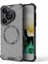 Huawei Pura 70 Manyetik Kılıf Tpu+Pc Petek Köşe Koruma Telefon Kılıfı-Gri (Yurt Dışından) 1