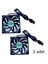Usb Fan 80x80x10 2 Adet Harici Laptop, Modem ve Tv Soğutucu Ball Bearing sessiz 27 db 3000 rpm 1