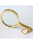 5X90MM Tüm Metal Altın Renkli, Hediye Büyüteç,optik Lensler ile Çinko Alaşım Metal Çerçeve 4