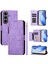 Samsung Galaxy S24 Artı 5g Için Flip Case Kart Tutucu Pu Deri Manyetik (Yurt Dışından) 5