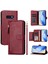 Samsung Galaxy S10E Fermuar Kart Tutucu Için Flip Case Pu Deri Manyetik (Yurt Dışından) 5