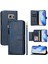 Samsung Galaxy S6 Pu Deri Manyetik Kart Tutucu Fermuar Için Flip Case (Yurt Dışından) 1