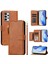 Samsung Galaxy Için Flip Case A52S 5g Kart Tutucu Fermuar Pu Deri (Yurt Dışından) 1