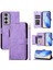 Samsung Galaxy M35 5g Fermuar Pu Deri Manyetik Kart Için Flip Case (Yurt Dışından) 5