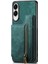 Samsung Galaxy S25 Kenar Katlanabilir Arka Kapak Standı Fonksiyonu Fermuar Için Kılıf (Yurt Dışından) 2