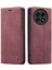 Oneplus 13 Flip Folio Kitap Için Flip Case Vintage Pu Deri Cüzdan Kılıf (Yurt Dışından) 1