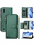 Samsung Galaxy A01 Için Flip Case Pu Deri Manyetik Kart Tutucu Fermuar (Yurt Dışından) 5
