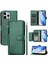 IPhone 11 Için Flip Case Pro Max Pu Deri Manyetik Fermuar Kart Tutucu (Yurt Dışından) 5