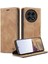 Oneplus 13 Flip Folio Kitap Için Flip Case Vintage Pu Deri Cüzdan Kılıf (Yurt Dışından) 1