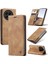 Oneplus 13 Flip Folio Kitap Için Flip Case Vintage Pu Deri Cüzdan Kılıf (Yurt Dışından) 3