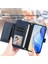 Samsung Galaxy A20E Fermuar Kart Tutucu Pu Deri Manyetik Için Flip Case (Yurt Dışından) 4