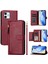 IPhone 12 Için Flip Case Fermuar Kart Tutucu Pu Deri Manyetik (Yurt Dışından) 5