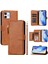 IPhone 12 Için Flip Case Fermuar Kart Tutucu Pu Deri Manyetik (Yurt Dışından) 1