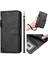 IPhone 11 Için Flip Case Pro Max Pu Deri Manyetik Fermuar Kart Tutucu (Yurt Dışından) 3