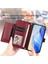 IPhone 11 Için Flip Case Pro Max Pu Deri Manyetik Fermuar Kart Tutucu (Yurt Dışından) 4