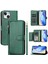 IPhone 14 Için Flip Case Artı Kart Tutucu Pu Deri Manyetik Fermuar (Yurt Dışından) 5