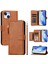 IPhone 14 Için Flip Case Artı Kart Tutucu Pu Deri Manyetik Fermuar (Yurt Dışından) 1