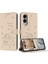 Samsung Galaxy S25 Kenar Kart Tutucu Kickstand Pu Deri Için Flip Case (Yurt Dışından) 1