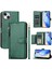 IPhone 15 Için Flip Case Artı Fermuar Pu Deri Manyetik Kart Tutucu (Yurt Dışından) 5