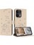 Oppo Reno 13 Pro 5g Deri Cüzdan Pu Deri Sevimli Kedi Kartı Için Flip Case (Yurt Dışından) 1