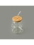 Paçi Bambu Kapaklı Pipetli Bardak - Açık Kahverengi / Şeffaf - 450 ml 3