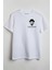 Lets Cook Baskılı Unisex T-Shirt Beyaz 1