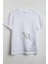 Dalmaçyalı Köpek Baskılı Unisex T-Shirt Beyaz 1