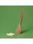 Oval Akasya Servis Spatulası - Kahverengi - 34 cm 1