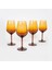 Iconic 4'lü Ayaklı Bardak - Amber - 490 ml 5