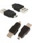 Mini USB Erkek - Mikro USB Erkek Çevirici 2'li Adaptör Set 1
