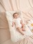 Jakarlı Baskılı Bebe Çıtçıtlı Body ve Şort Takımı – 3-24 Ay 1