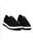 Erkek Siyah Beyaz Çok Hafif Triko Bağcıksız Esnek Hafif Günlük Casual Sneaker Spor Ayakkabı 1