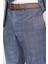 9120 Erkek Mono Yaka Slim Fit Takım Elbise Açık Lacivert 4