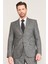 9121 Erkek Mono Yaka Slim Fit Takım Elbise Siyah 1