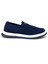 Erkek Lacivert Çok Hafif Triko Bağcıksız Esnek Hafif Günlük Casual Sneaker Spor Ayakkabı 4