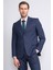 9119 Erkek Mono Yaka Slim Fit Takım Elbise Lacivert 1