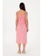 Kadın Koyu Pembe Elbise (Dokuma) 50306884-VR167 4