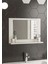 60 x 45 Lavabo Aynası Raflı Wc-Banyo Tr 1
