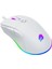 M12 Vital 12800 DPI Beyaz RGB Gaming Mouse 3