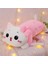 60CM Sevimli Kedi Peluş Oyuncak Bebek Yastık Hediye (Yurt Dışından) 1