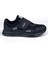 Kadın Siyah Bağcıksız Cırtlı Hafif Rahat Günlük Sneaker Spor Ayakkabı 4