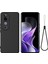 Vivo V40 5G/S19 Pro 5g Kılıf Sıvı Silikon Cep Telefonu Kılıfı Kayışlı-Siyah (Yurt Dışından) 1
