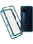 Vivo Y21-GREEN Için Çift Taraflı Temperli Cam + Metal Çerçeve Hibrit Telefon Kılıfı Manyetik Kapatma ile Tam Koruma Kılıfı (Yurt Dışından) 1