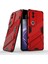 Vivo V50 5g Kılıf Pc+Tpu Darbeye Dayanıklı Telefon Kılıfı Kickstand Ile-Kırmızı (Yurt Dışından) 3
