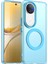 Vivo V50 5g Kılıf Magsafe Anti Drop Hibrit Telefon Arka Kapağı ile Uyumlu-Mavi (Yurt Dışından) 1